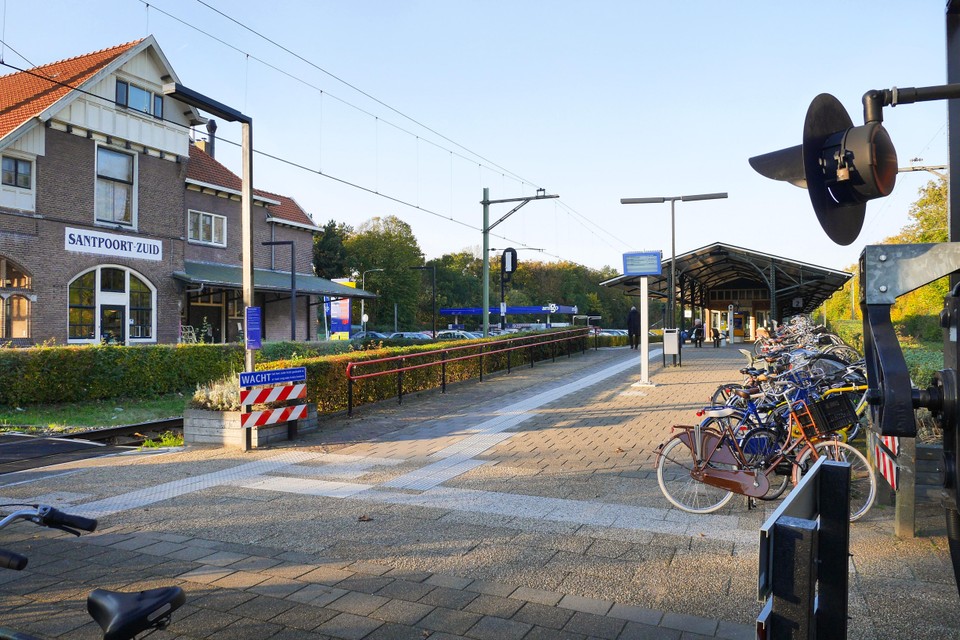 Station Santpoort Zuid.