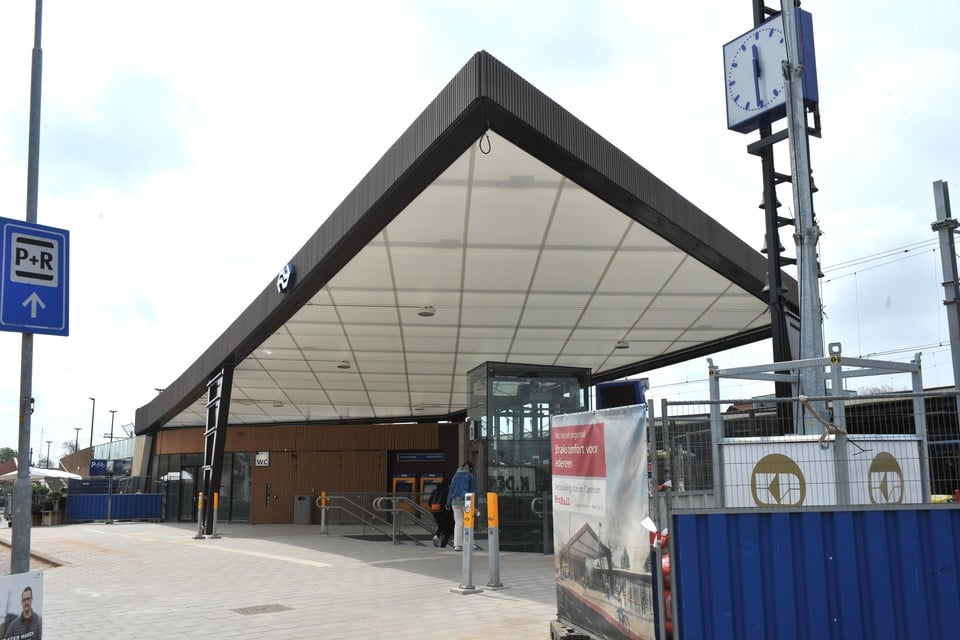 Het station van Castricum.