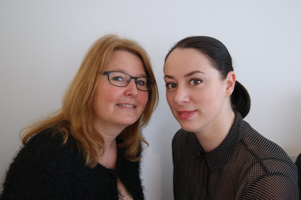 Monique Korpershoek (links) en Cindy Kaas. Foto: Gerben Kaas 