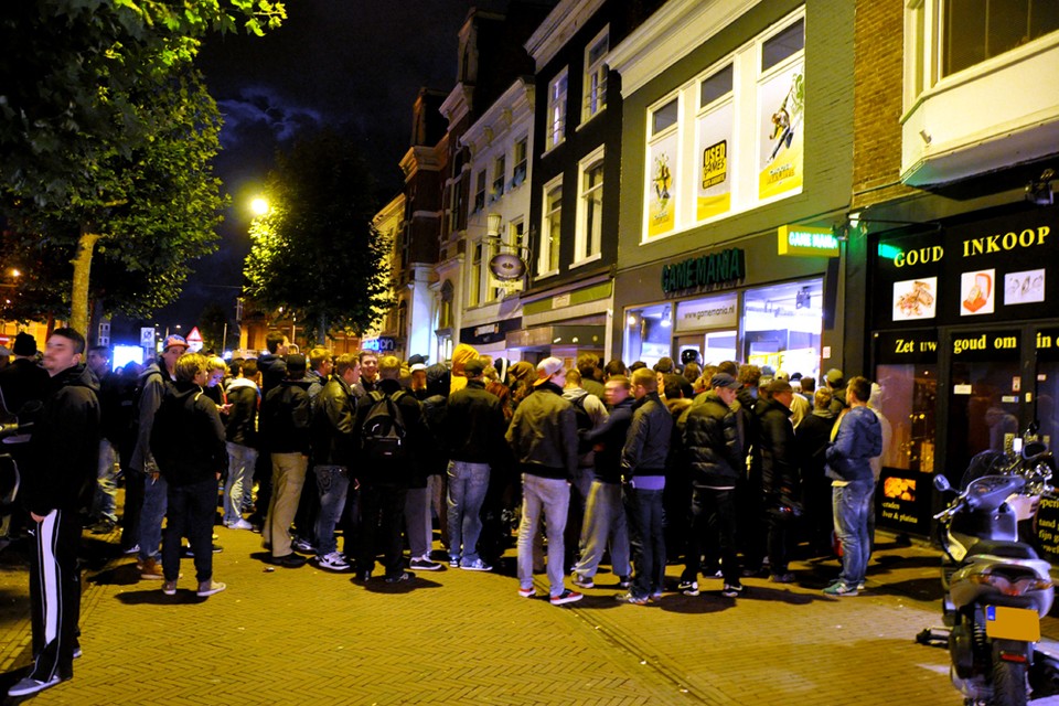 Nachtverkoop GTA5 in centrum Haarlem. Foto: Robert Hooiveld