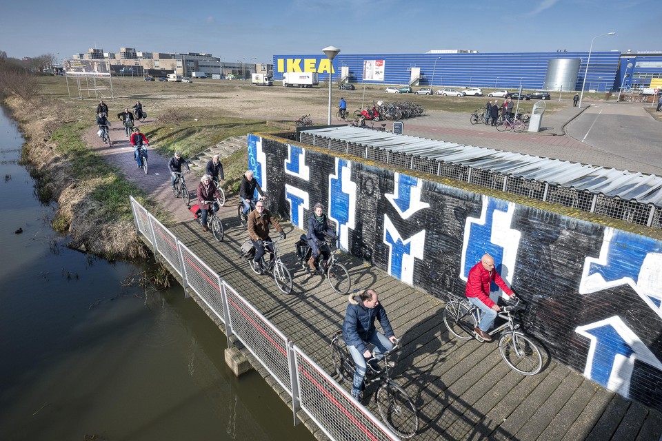 Meefietsen en ideëen leveren voor de ontwikkeling van het gebied rond Ikea en station Haarlem Spaarnwoude.