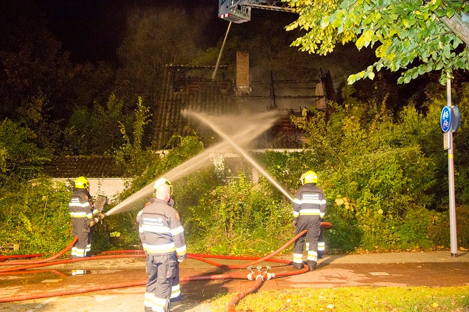 2014:  brand woning Zuiderdreef-Hoofdweg in Nieuw-Vennep.