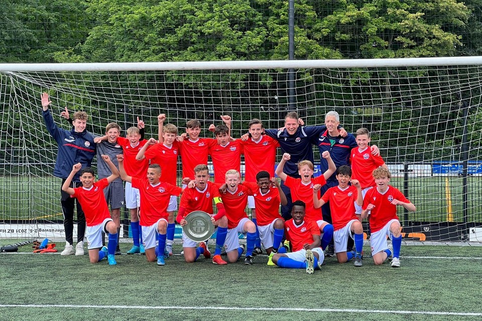 JO14-1 was een van de succeselftallen van de SV Hoofddorp-jeugd.