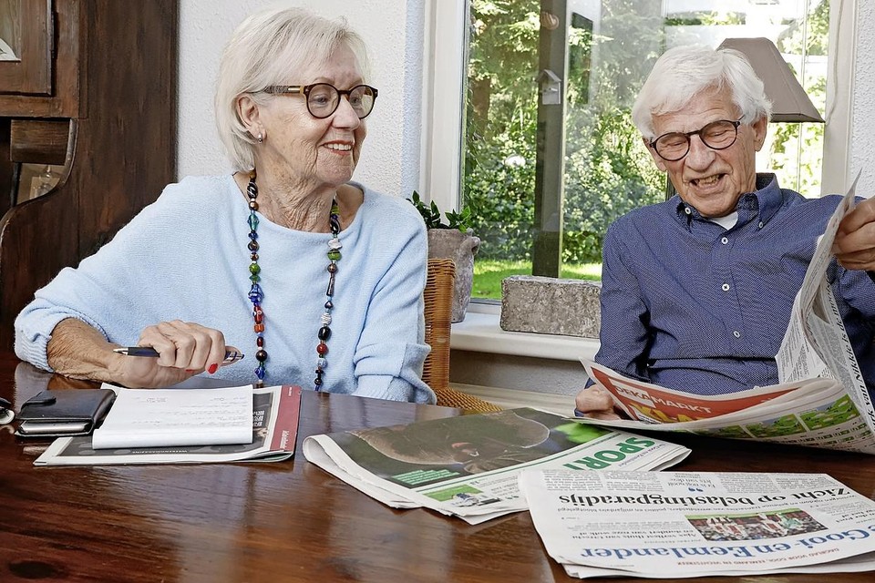 Tineke en Jan van den Berge, al bijna 75 jaar abonnee.