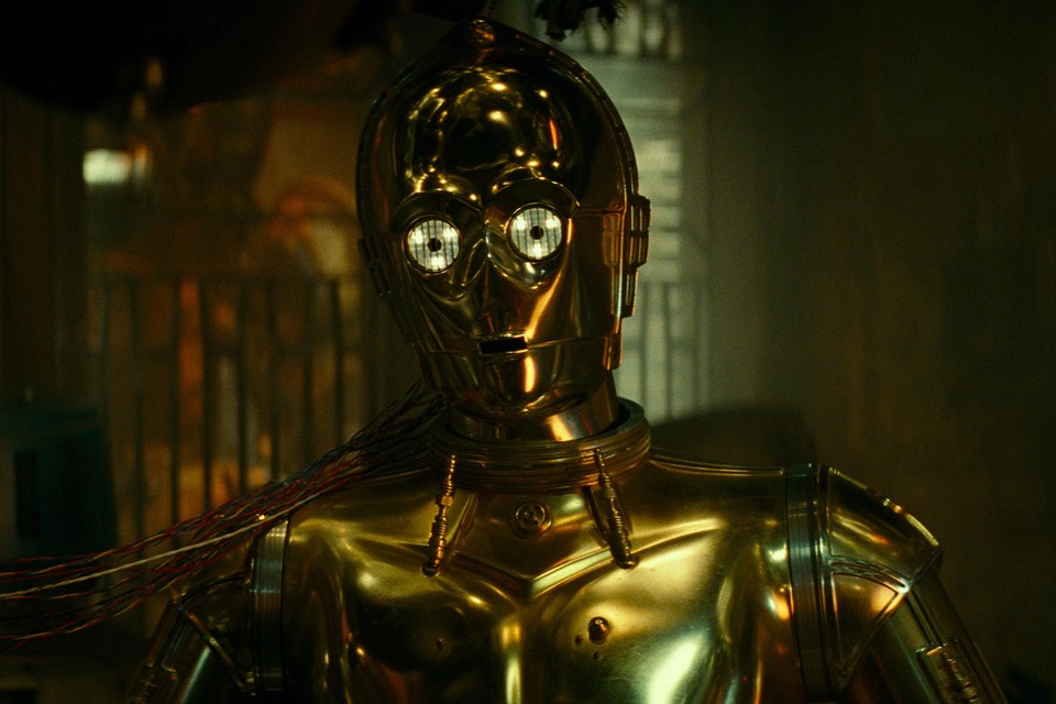 Anthony Daniels is C-3PO in ’Star Wars: The rise of Skywalker’.
