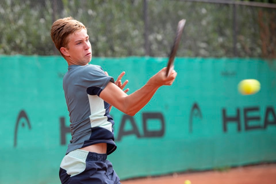 De 14-jarige finalist Thijs Boogaard.