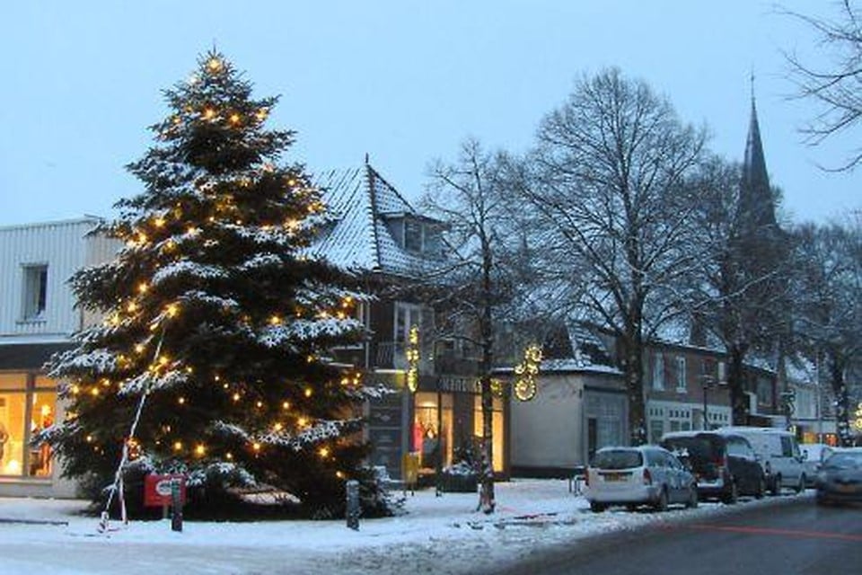 De kerstboom in 2017.