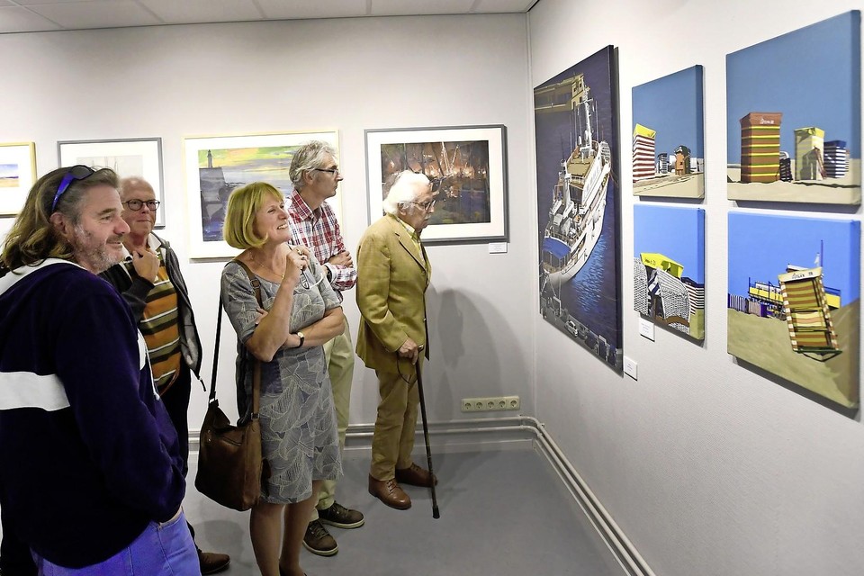 In Zee- en Havenmuseum wordt een expositie geopend met kunstwerken over IJmuiden.