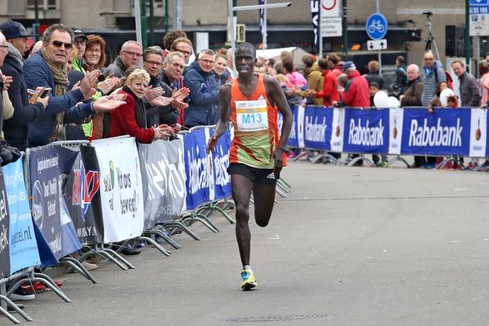 De Keniaan Hillary Kiptoo Maiyo won de City Run vorig jaar.