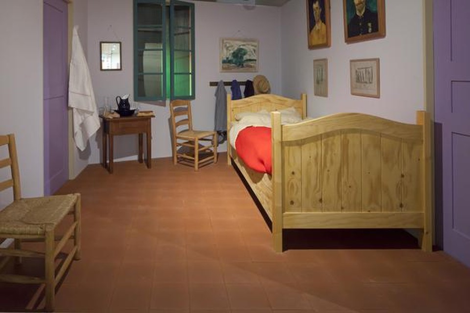 slaapt in het bed van Vincent Gogh? |