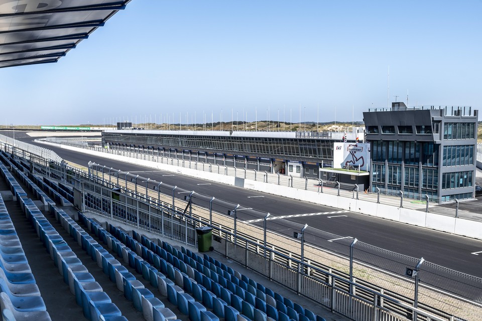 Circuit Zandvoort is klaar voor de Formule 1, ook in de variant zonder publiek.