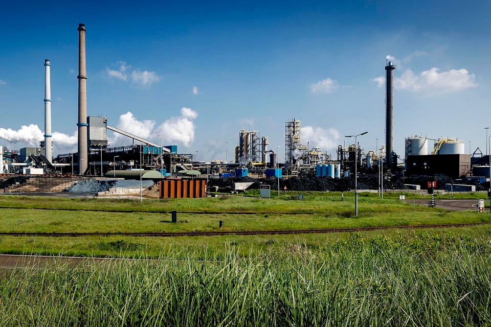 De hoogovens van staalbedrijf Tata Steel in Wijk aan Zee.