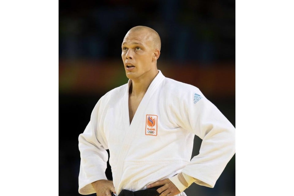 Henk Grol, judoka bij Kenamju Haarlem.