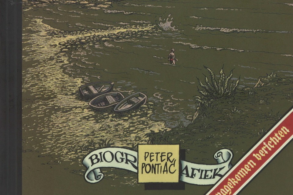 De voorkant van de graphic novel 'Kraut' van Peter Pontiac.