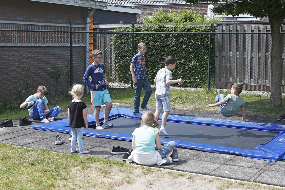 Speeltuin Oosterkwartier in Baarn ging al voor het weekend zonder problemen open.