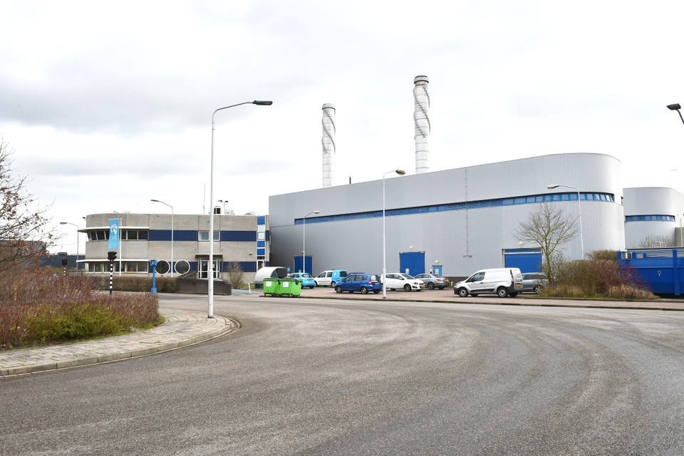 De ’slibdroogfabriek’ in Beverwijk.