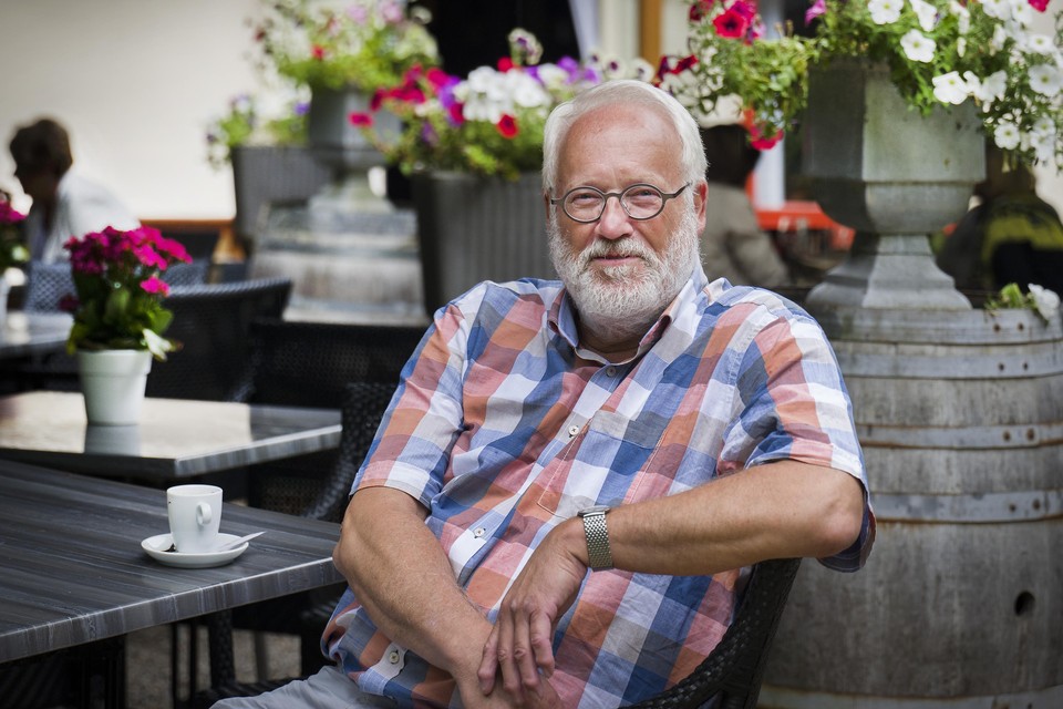 Guus Hartendorf bezoekt graag het terras van restaurant Boschbeek. ,,Je zit hier middenin de historie.’’