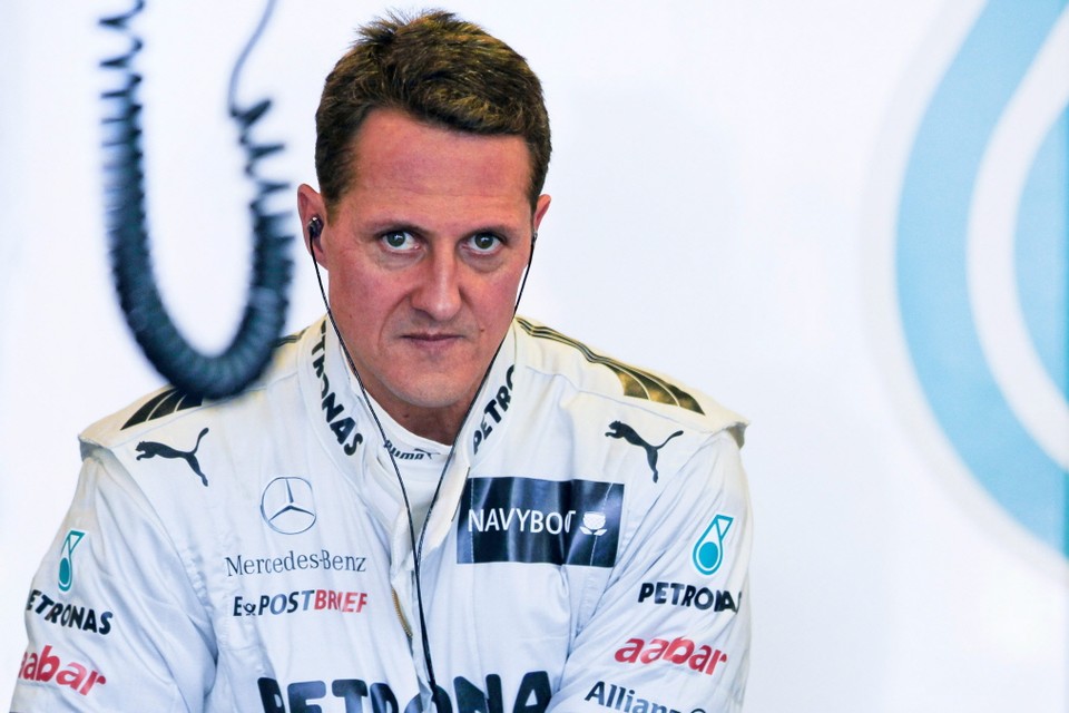 Voor leven vechtende Schumacher heeft nu al R.I.P.-pagina. Foto: EPA.