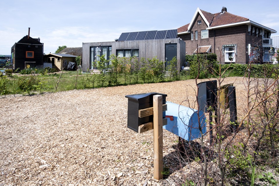 Tiny houses op een andere plek in Heemskerk (Rijksstraatweg).