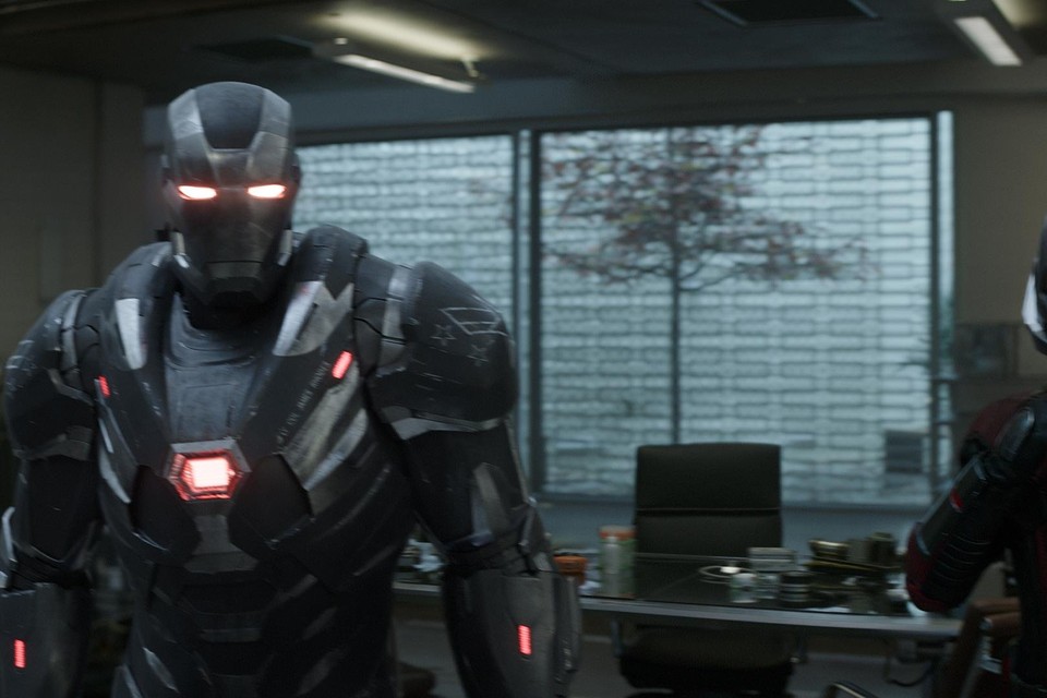 War Machine en Ant-Man in ’Avengers: Endgame’.