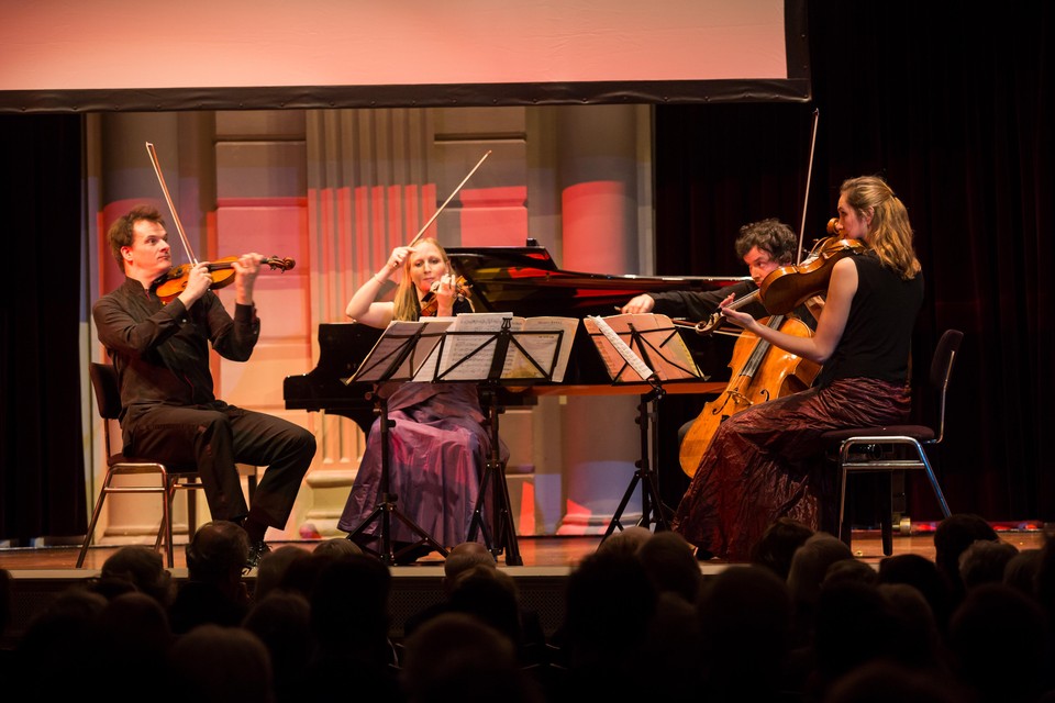 Het Brits-Nederlands Navarra String Quartet is wederom gastheer van het festival.