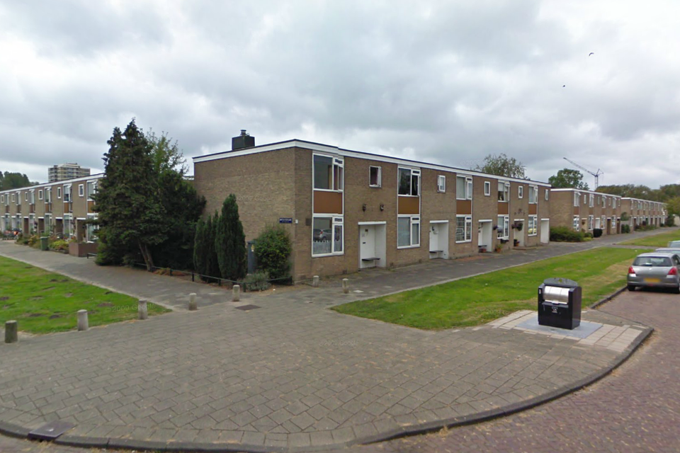 Het einde is in zicht voor deze woningen in Parkwijk. Foto Google Maps