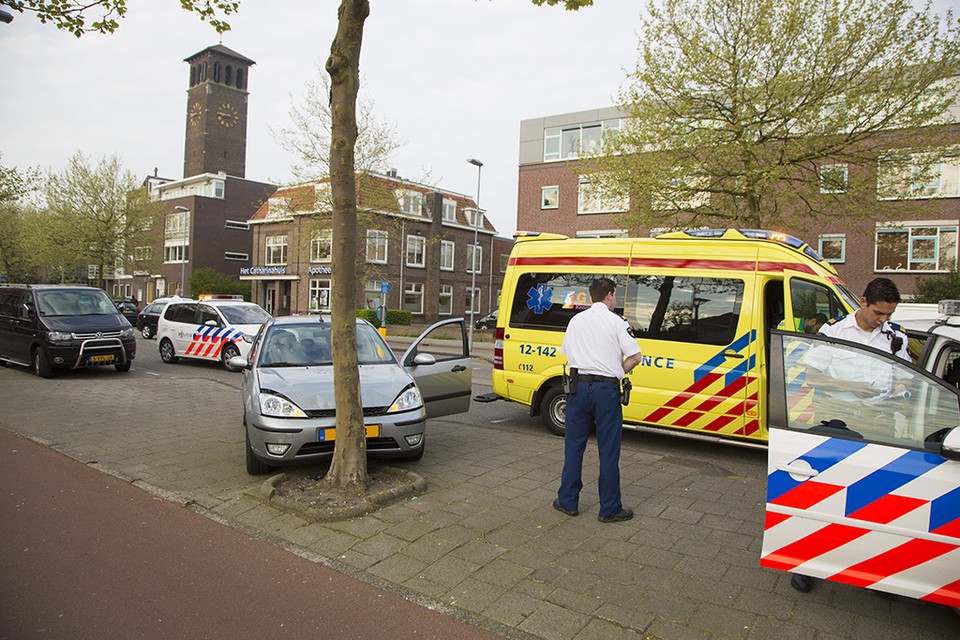 Ongeval Rijksstraatweg. Foto: Michel van Bergen