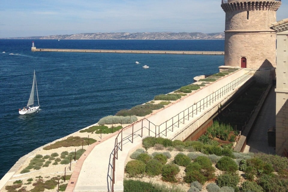 Fort Saint-Jean in Marseille. Foto Holland Media Combinatie/Nanska van de Laar
