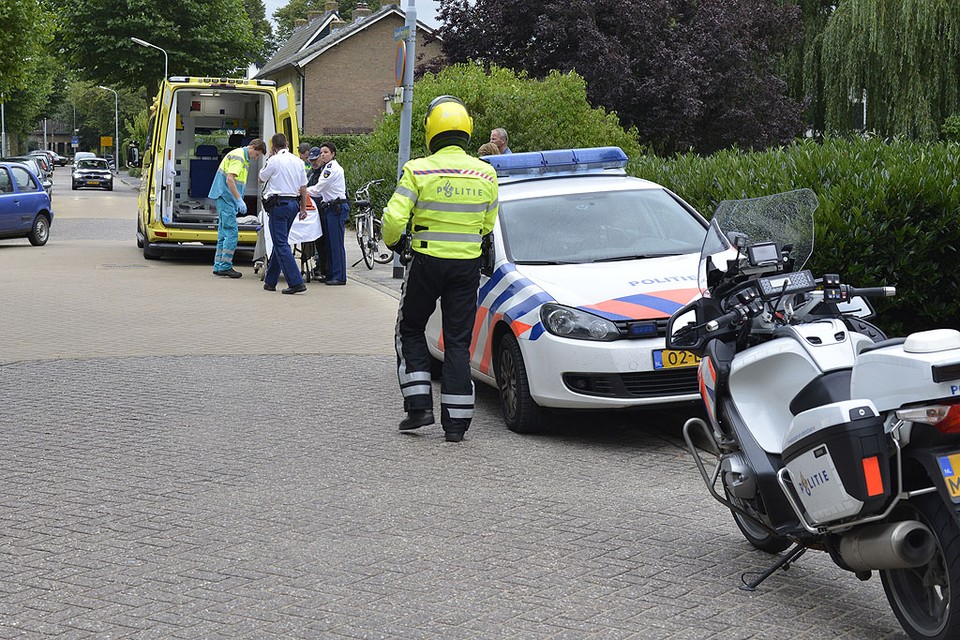 Fietser gewond bij aanrijding Nieuw-Vennep. Foto: Eric van Lieshout