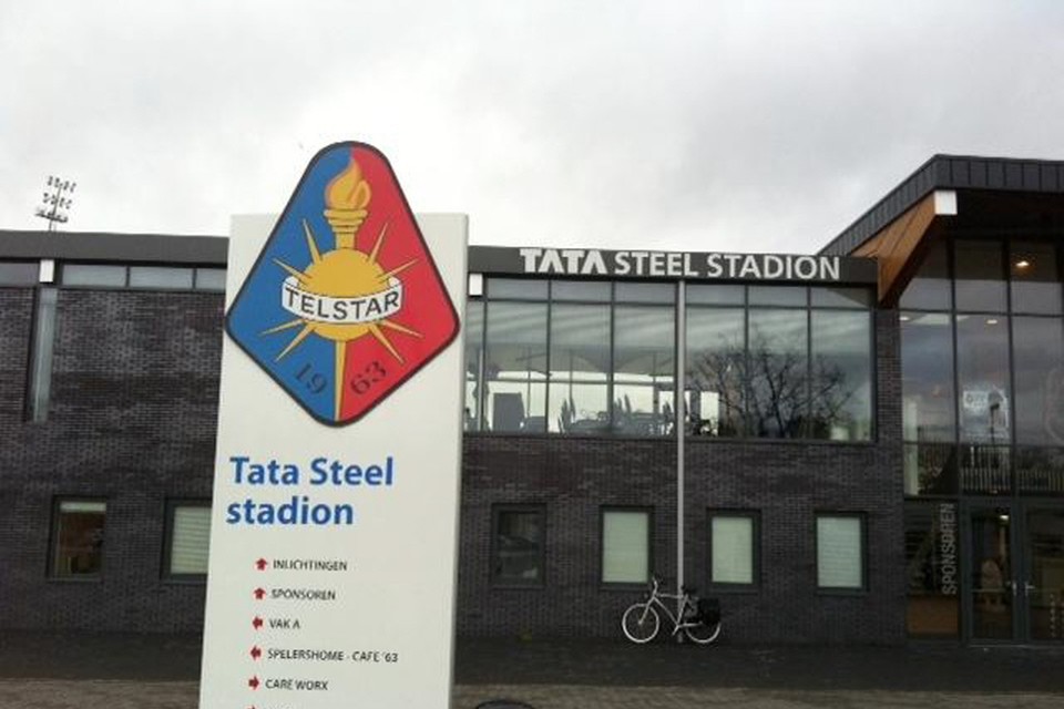 Telstar-stadion Velsen-Zuid. Foto Fokke Zaagsma
