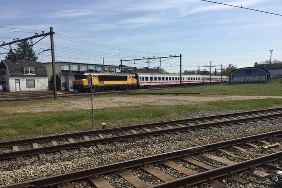 Het spoor in Hilversum.