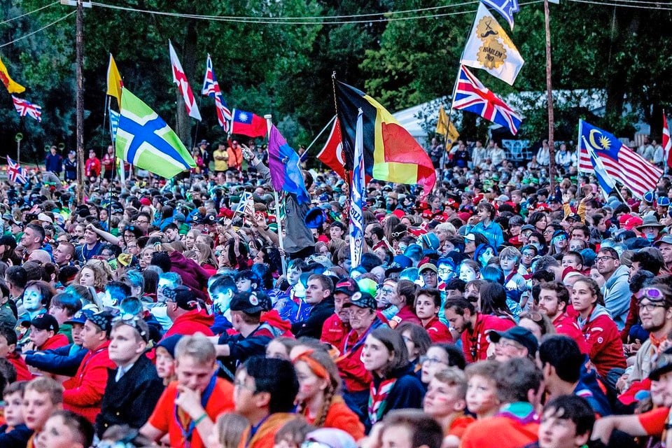 De huurprijs voor evenementen, zoals de jamborette van de internationale scouting juli dit jaar, is verhoogd.