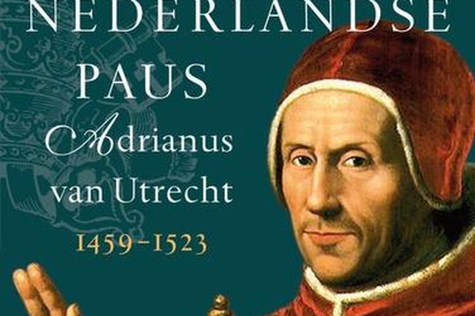 Het portret opp de cover van ’De Nederlandse paus’ is van de hand van Jan van Scorel, een van de vele noordelingen rond Adrianus VI.