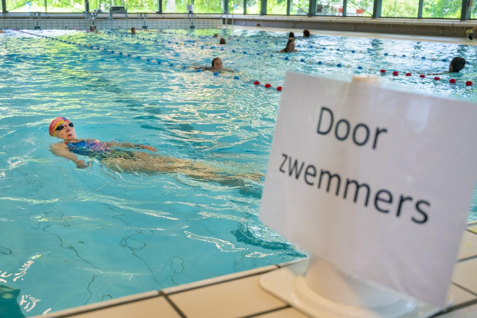 Zwemmen in de Heerenduinen mag alleen met een QR-code.