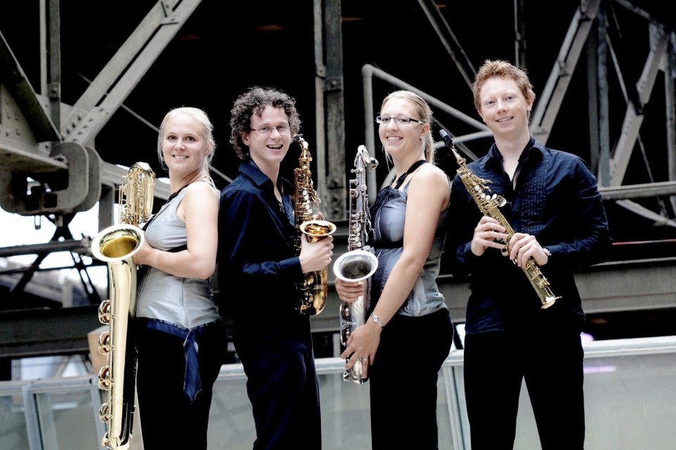 Berlage Saxophone Quartet. Foto Ronald Knapp