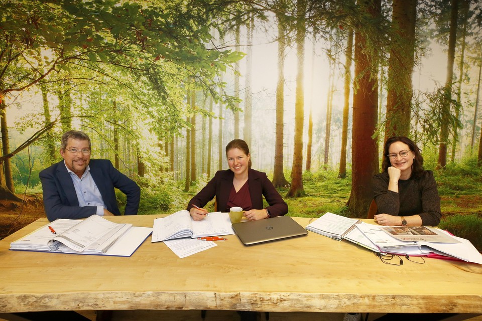 Werkpart Contracting met Kees Mulder, Rosalie Mulder en schoondochter Marleen Nijenhuis.