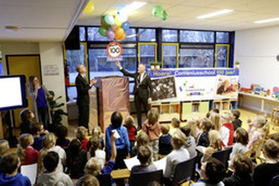 Vorig jaar vierde de Comeniusschool zijn honderdste verjaardag.