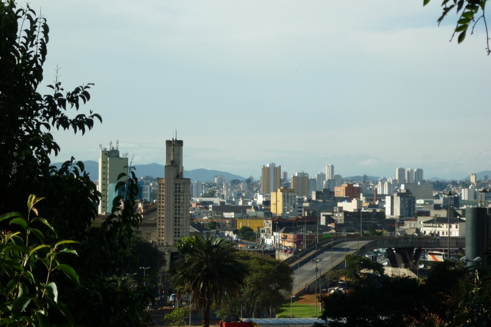 São Paulo, stad van 22 miljoen mensen.
