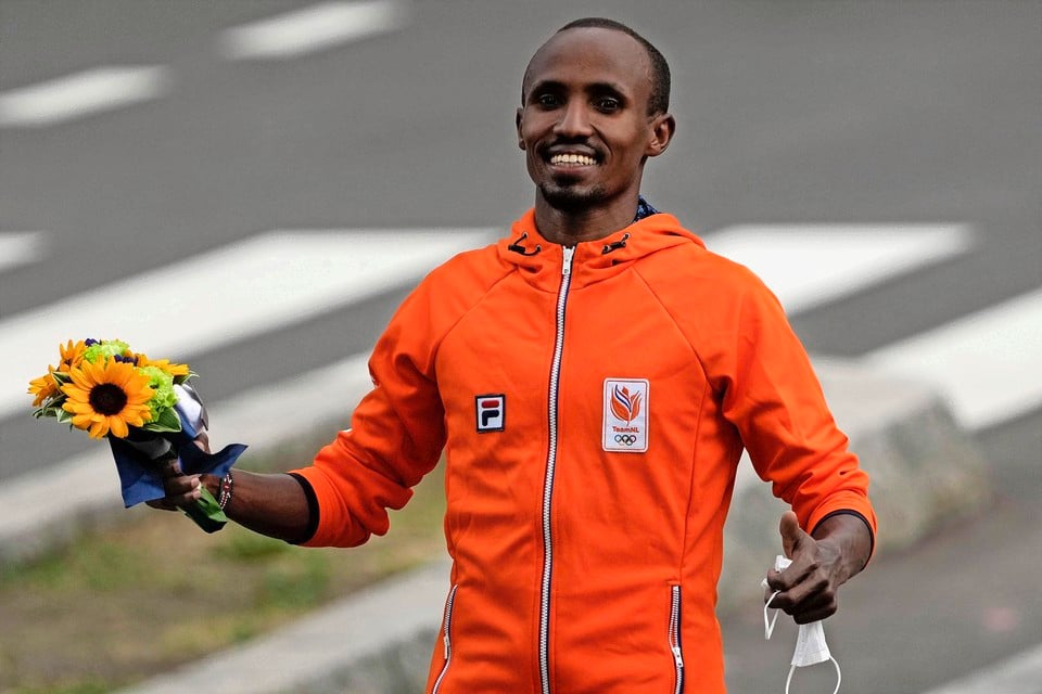 Abdi Nageeye, zilveren held van Nederland.