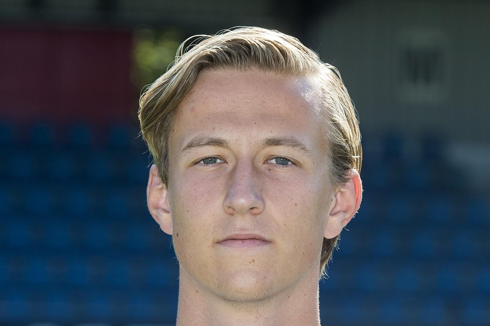 Floris van der Linden scoorde voor HFC.