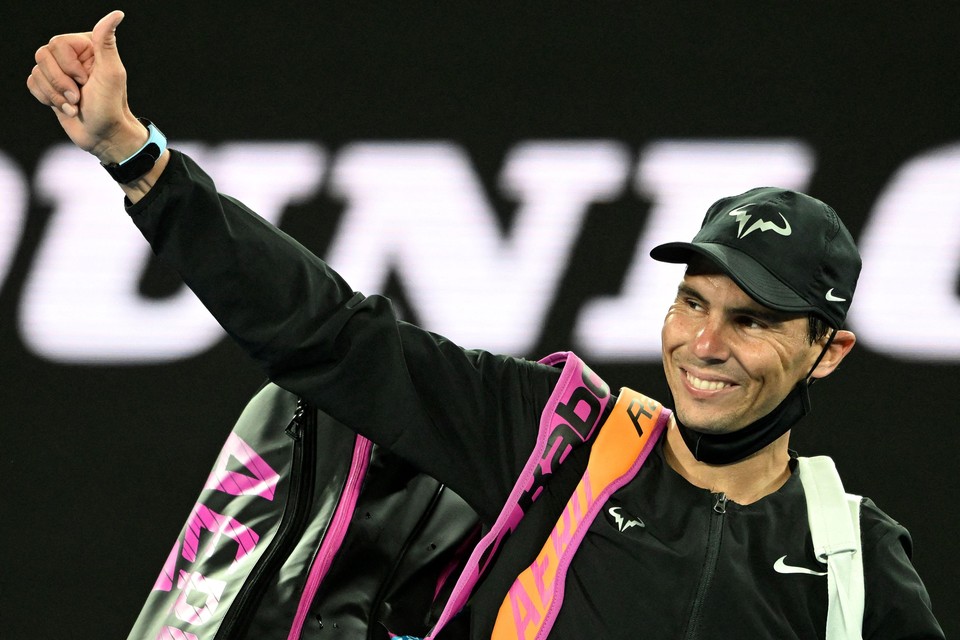 Rafael Nadal, de volgende tegenstander van Tallon Griekspoor.