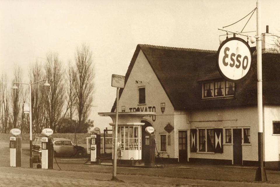 Het tankstation is al jaren een vaste waarde in Santpoort-Noord.