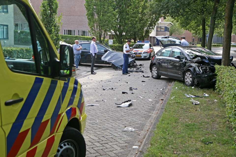 Ongeval Huizermaat/ Gooierserf huizen/ Foto: Fotomix.nl