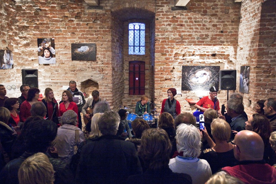 Haarlem Volkoren in actie. Foto United Photos/Remco van der Kruis 