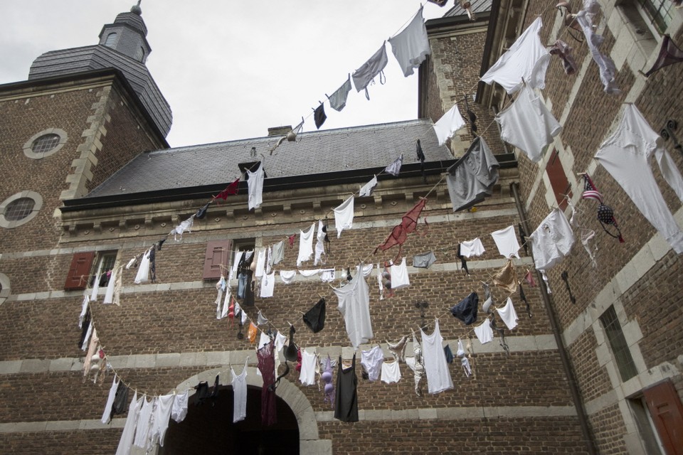 Kasteel Hoensbroek heeft een tentoonstelling over de historie van ondermode. Foto Annemiek Mommers