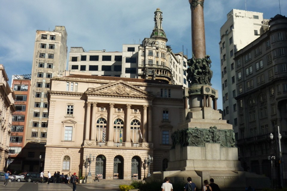 Het historische centrum van São Paulo.