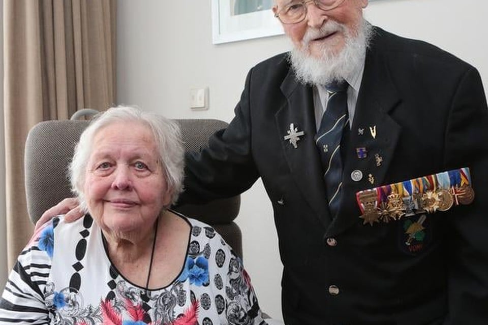 Ida (88) en Johan (92) de Weerd.