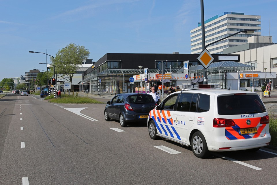 Fietsster gewond bij ongeval op de Europaweg. Foto: Rowin van Diest