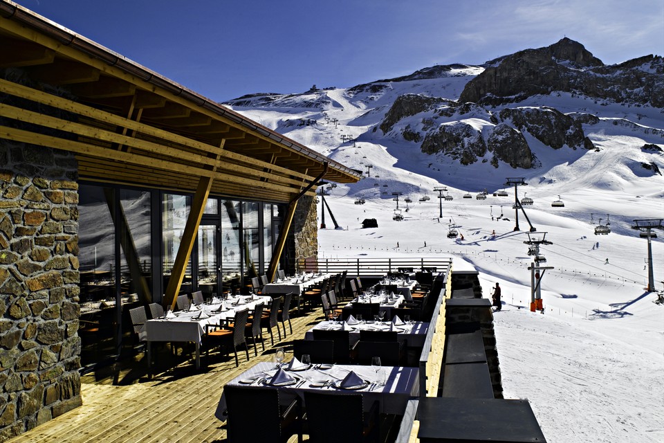 De horeca in het skigebied is een afspiegeling van wat je ook in het dorp treft: trendy, luxe en kwaliteit. (Foto: pr)