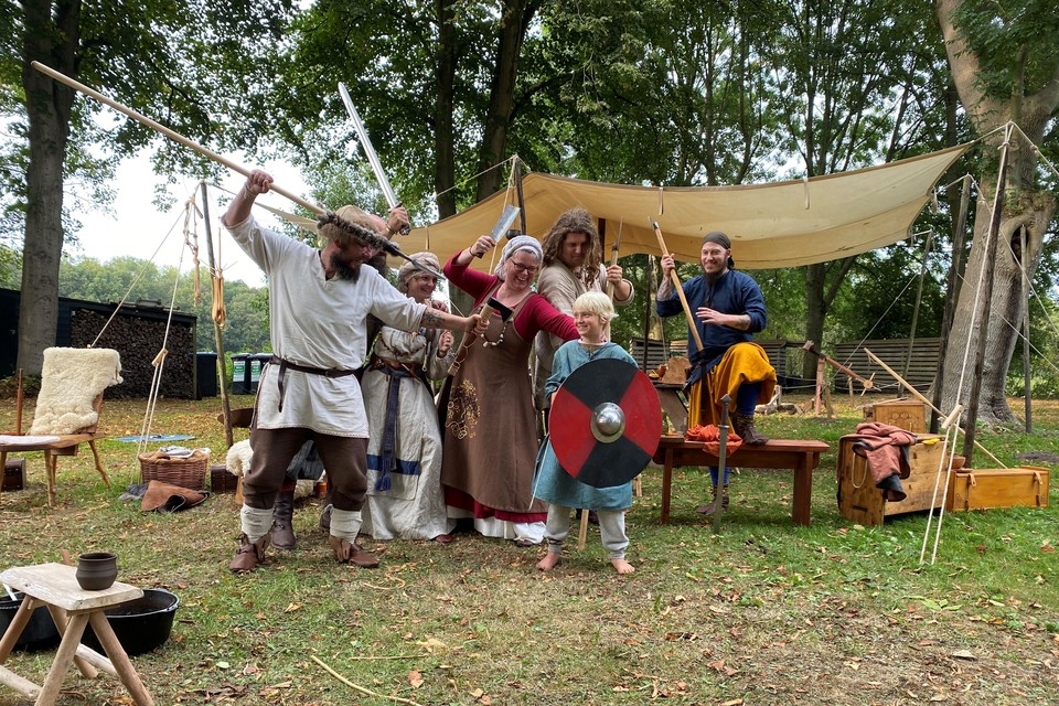 Vikingen in Santpoort-Zuid.